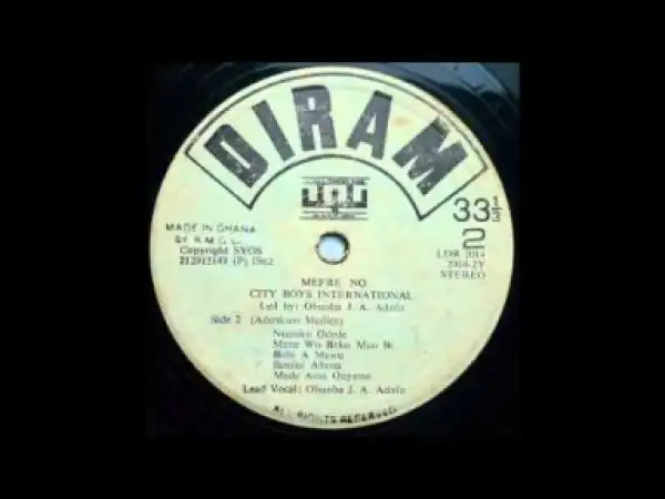 City Boys International Band - Merefre No (side two)